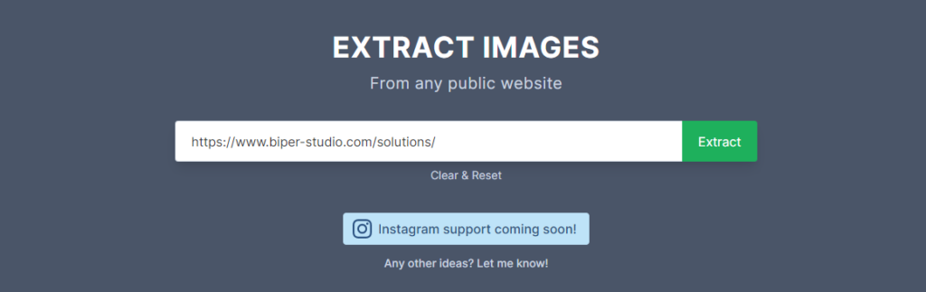 extract image